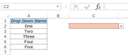 Drop Down in C2 allows single selections