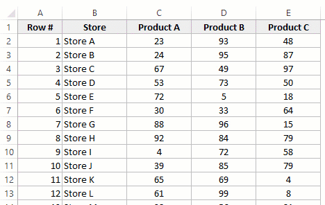 Automatically number rows in Excel when a row is deleted